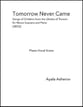 Tomorrow Never Came Vocal Solo & Collections sheet music cover